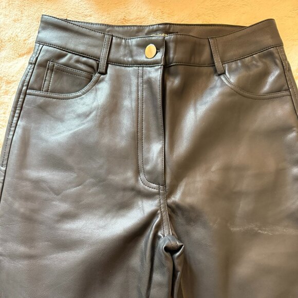 Faux Leather Pants - NWT - Picture 3 of 8
